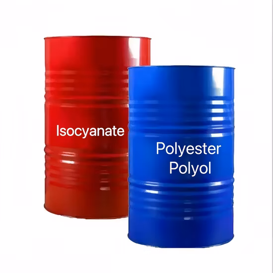 China Supplier PU Foaming Materials Blend Polyether Polyols+Isocyanate Use for Packaging